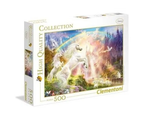 Licornes au Lever du Soleil