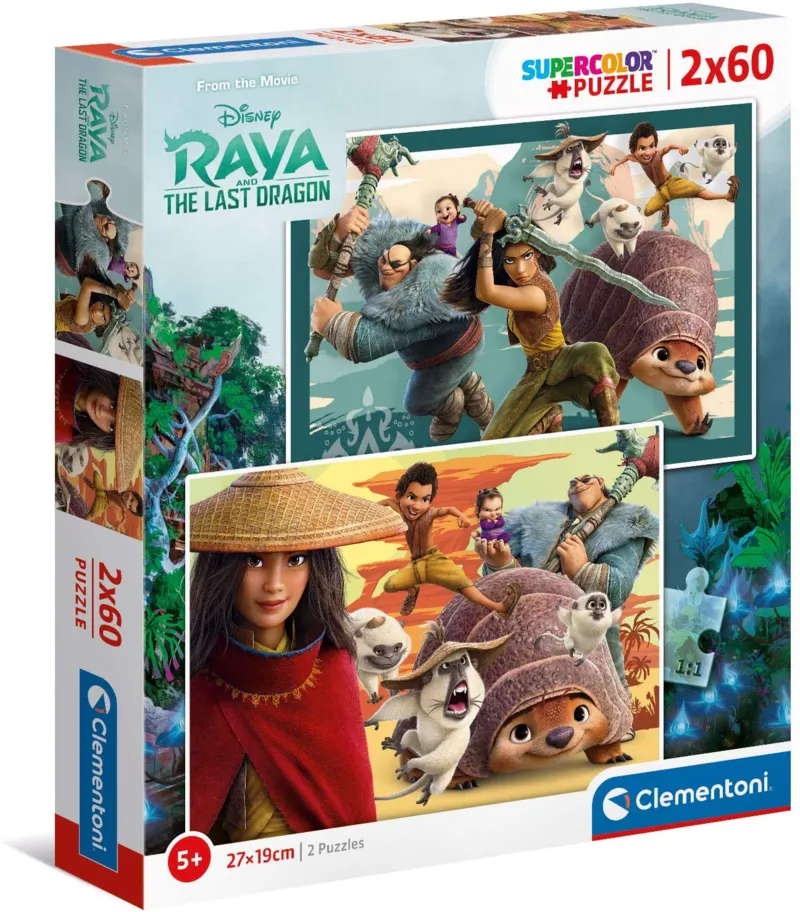 2 Puzzles - Disney Raya