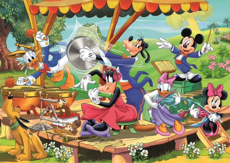 2 Puzzles - Mickey and Friends - 2x60 Pièces