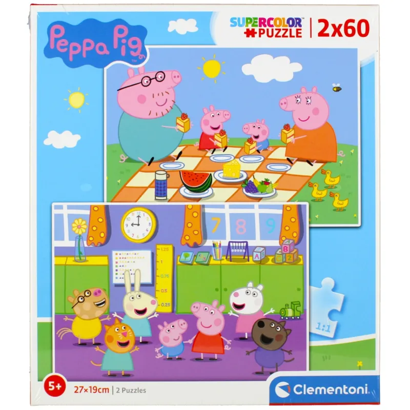 2 Puzzles - Peppa Pig