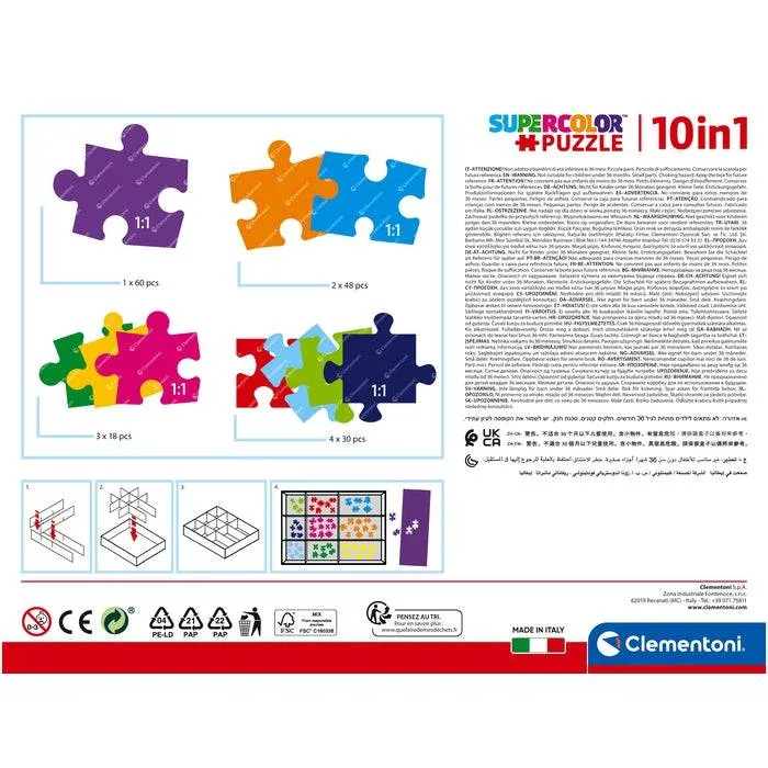 Puzzle 10 En 1 - Pat' Patrouille