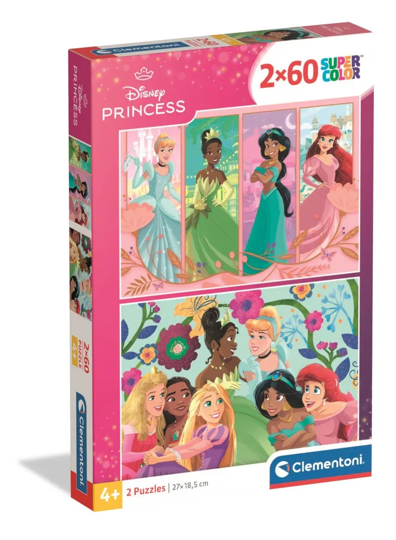 2 Puzzles - Disney Princess