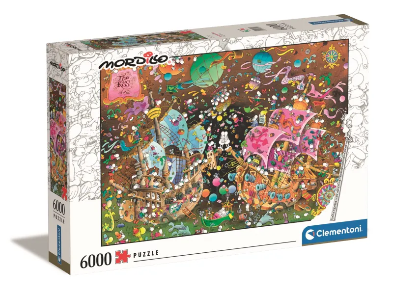 Mordillo Puzzle - The Kiss