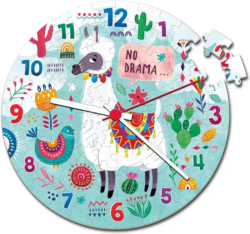 Puzzle Horloge - Lama