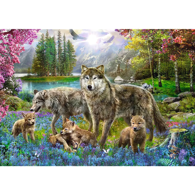 Famille de Loups
