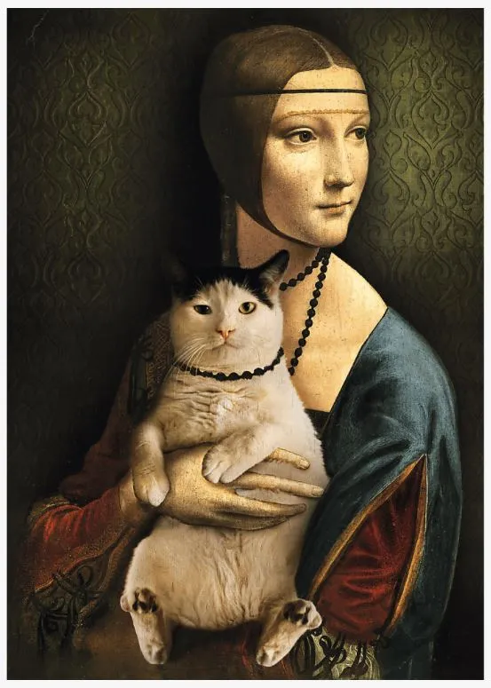 Lady with a Cat