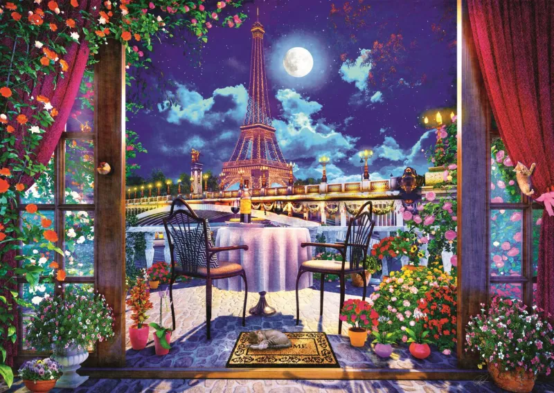 Tea Time : Clair De Lune Parisien