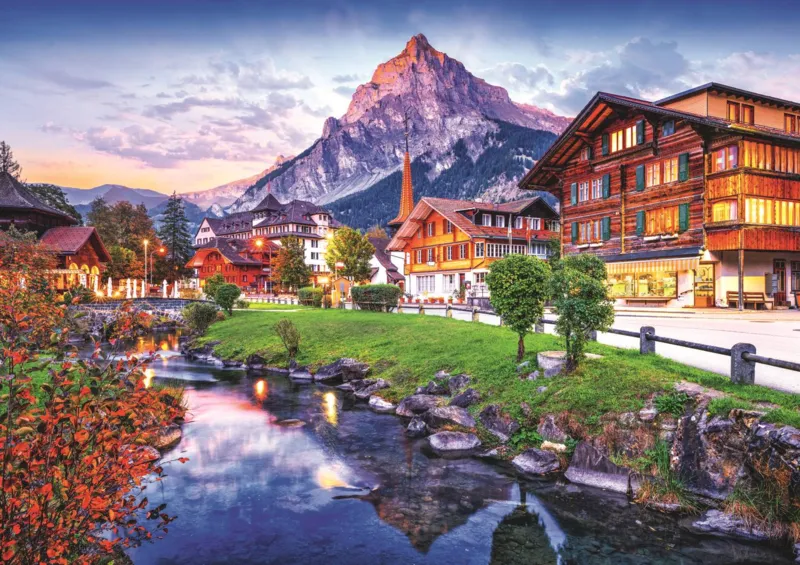 Photo Odyssée : Village Alpin, Suisse