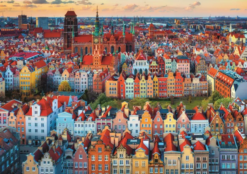 Point de Vue Sur Gdansk, Pologne