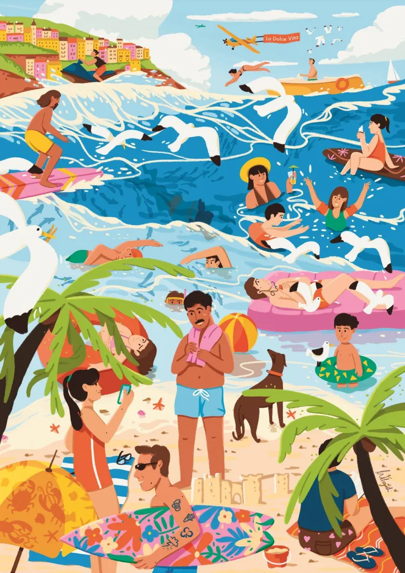 L'Art De La Couleur : Dans Le Feu De L'Ère Des Fêtes