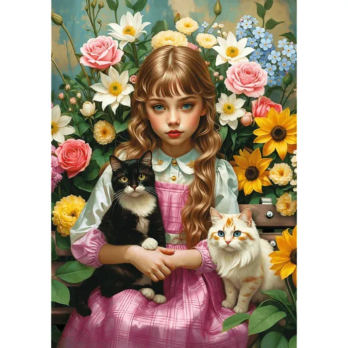 La Fille Aux Chats
