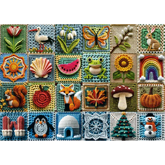 Tea Time - Crochet - Les Quatre Saisons