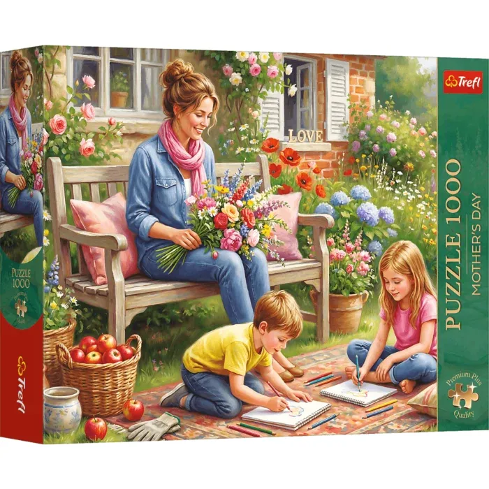 La Famille dans le Jardin