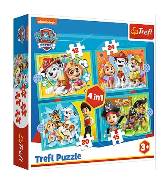 4 in 1 - Happy Paw Patrol Team
