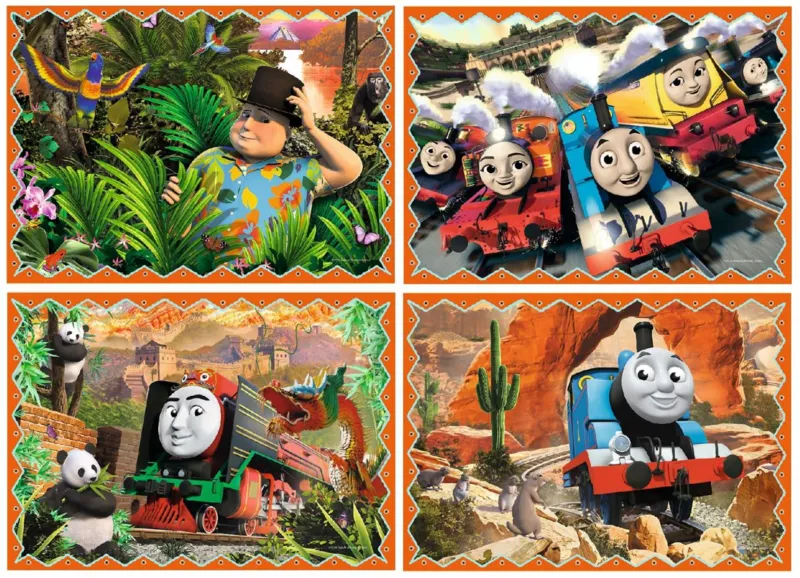 4 Puzzles - Thomas et ses Amis