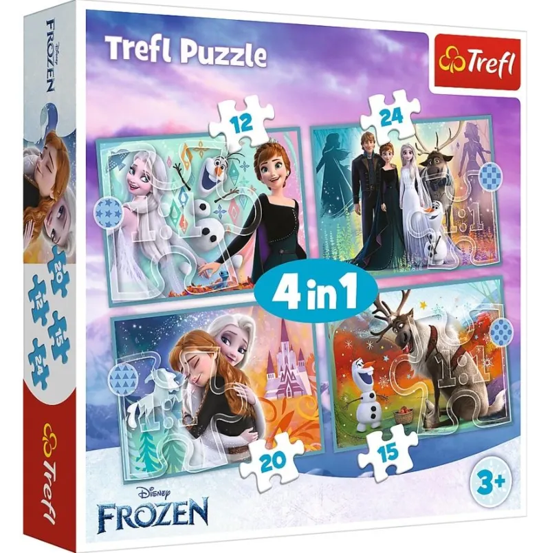 4 Puzzles - La Reine des Neiges