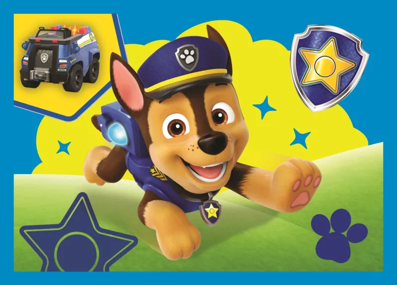 4 Puzzles - Pat'Patrouille qui Courtent