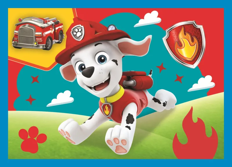 4 Puzzles - Pat'Patrouille qui Courtent