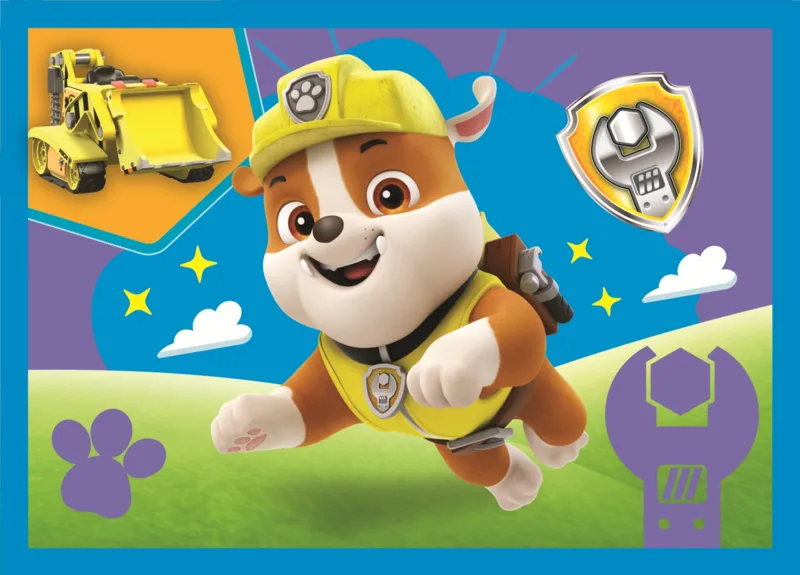 4 Puzzles - Pat'Patrouille qui Courtent