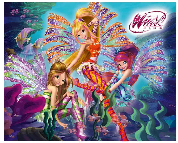 Puzzle avec Effet 3D - Winx