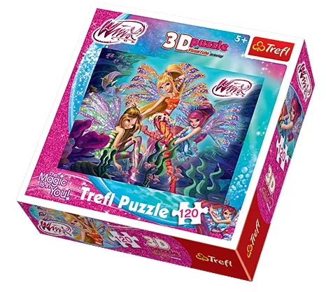 Puzzle avec Effet 3D - Winx