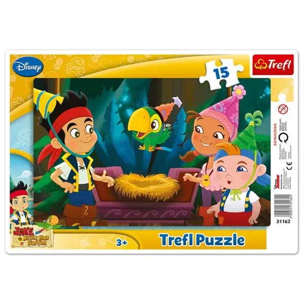 Puzzle Cadre : Jake et les pirates du pays imaginaire