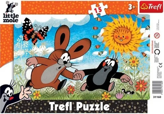 Puzzle cadre - La Petite Marmotte : Courons !