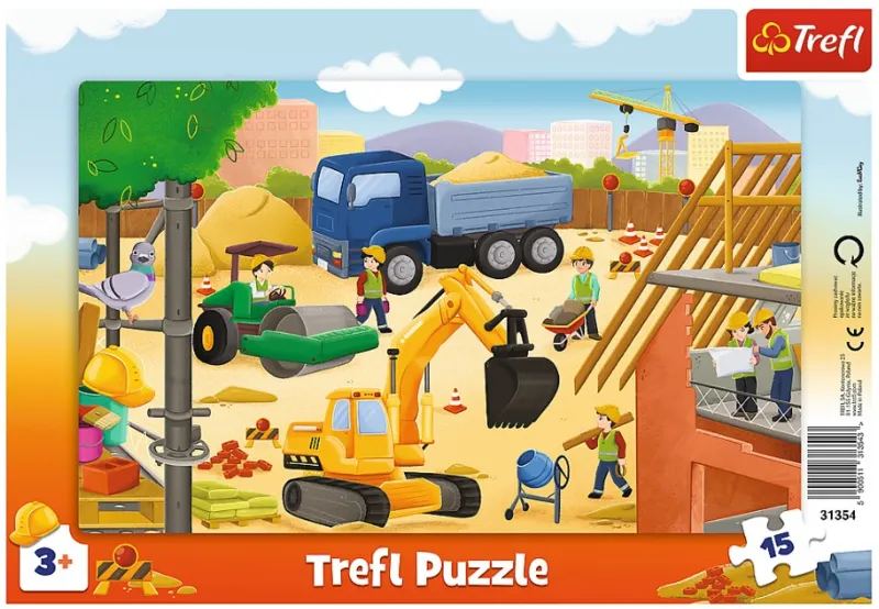 Puzzle Cadre - Sur le Chantier