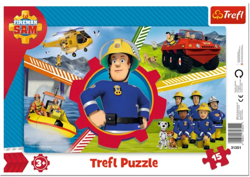 Puzzle Cadre - Sam le Pompier