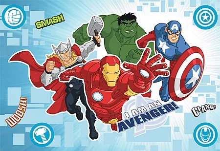 Pièces XXL Lumineux la Nuit - Avengers