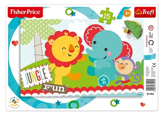 Puzzle Cadre - Animaux de la Jungle