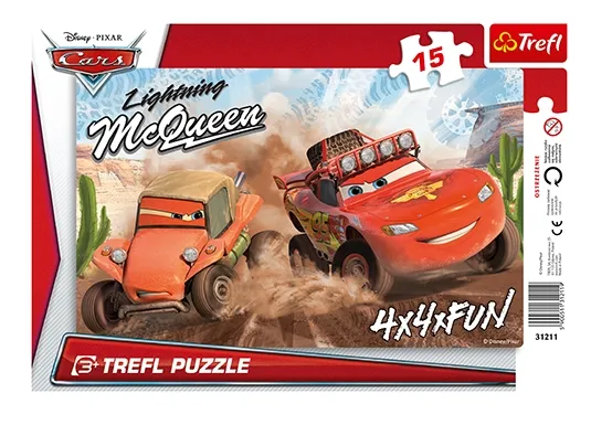 Puzzle Cadre - Cars