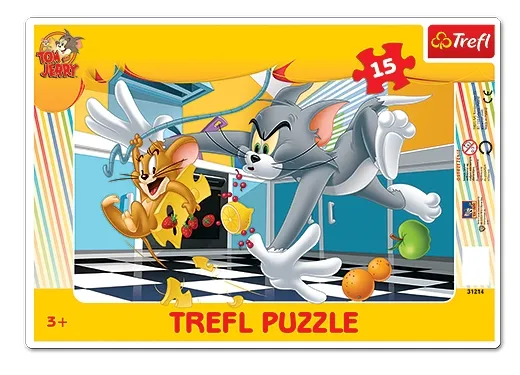 Puzzle Cadre - Tom et Jerry