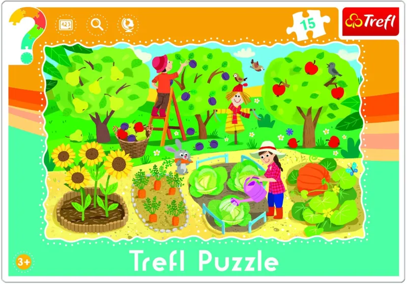 Puzzle Cadre - Potager