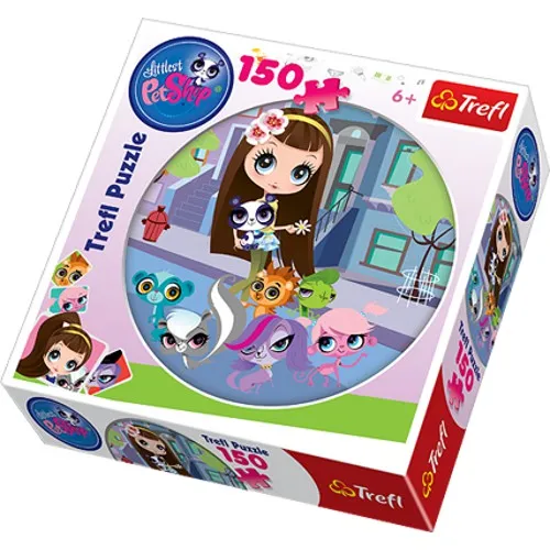Puzzle Rond : Petshop