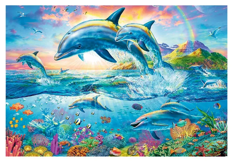 Famille de Dauphins