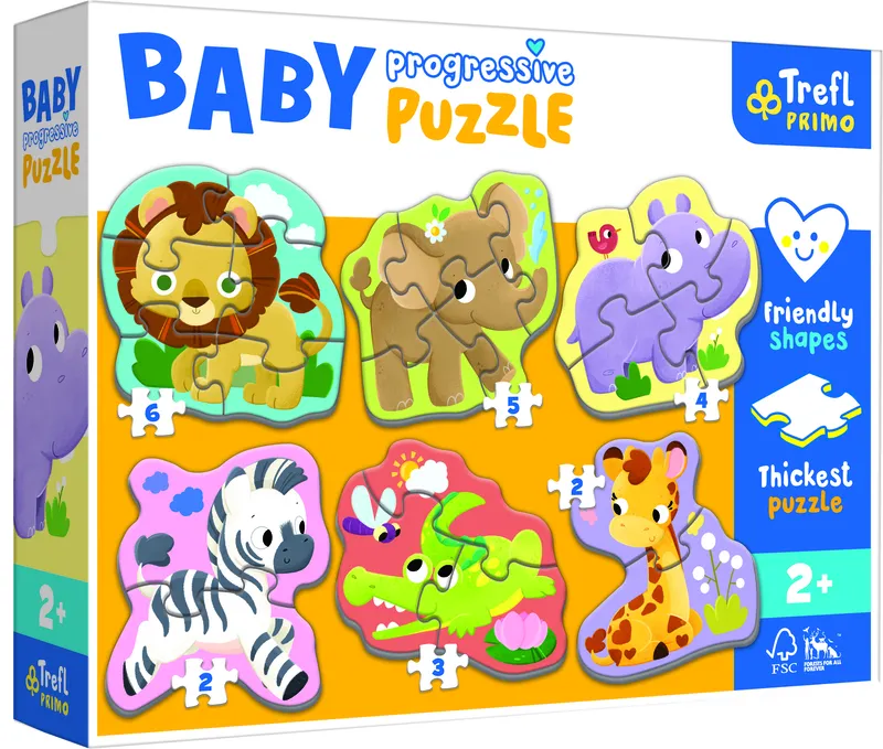6 Puzzles - Safari