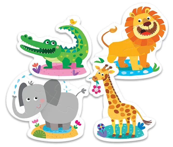 Puzzle Baby Classic : Animaux de la Savane
