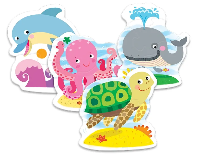 Puzzle Baby Classic : Animaux Marins