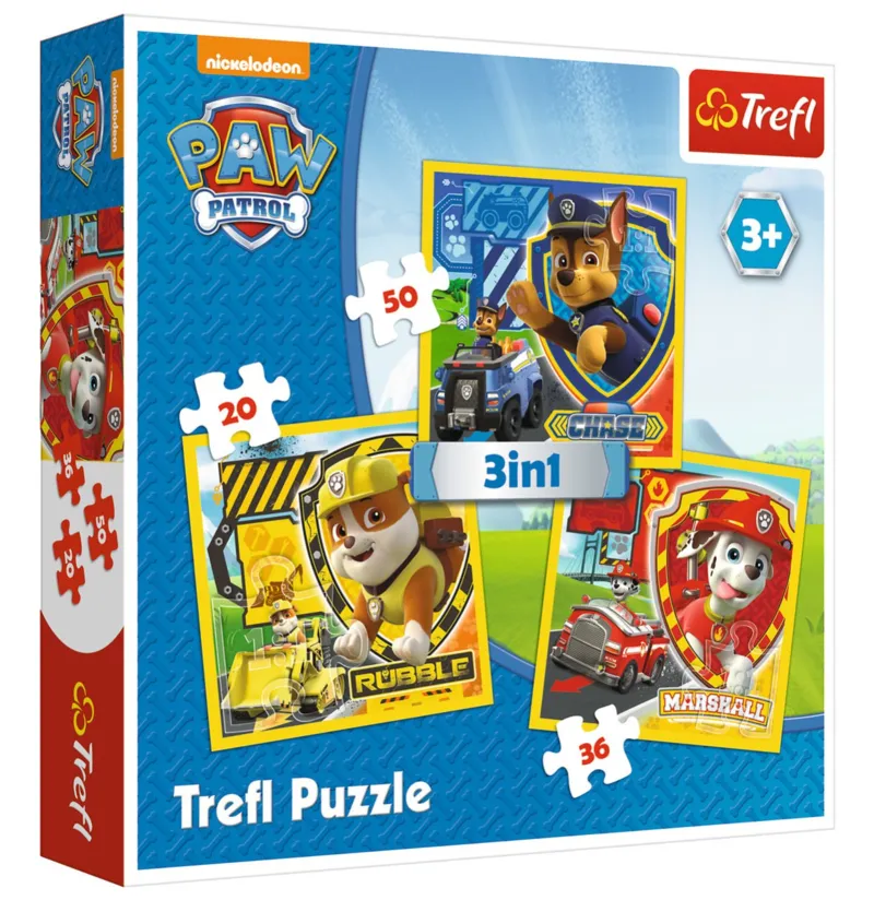 3 Puzzles - Pat'Patrouille
