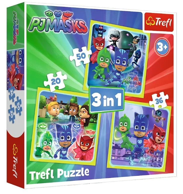 3 Puzzles - PJ Masks