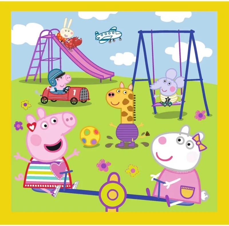 3 Puzzles - Peppa's happy day / Peppa Pig