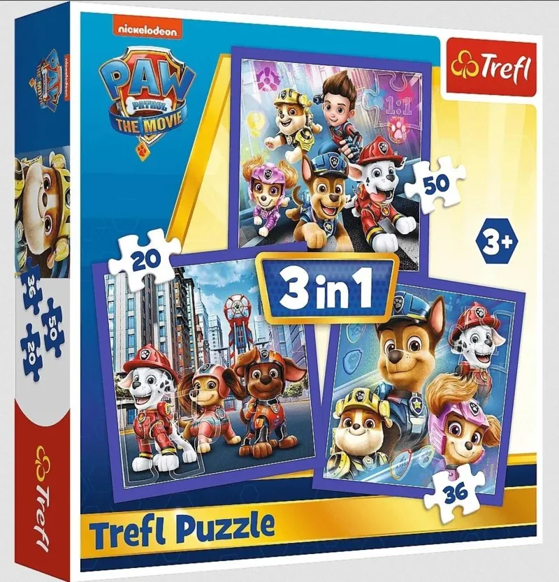 3 Puzzles - Pat Patrouille