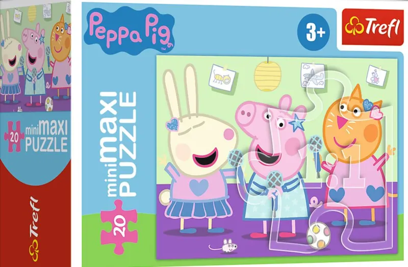 MiniMaxi Puzzle - Peppa Pig