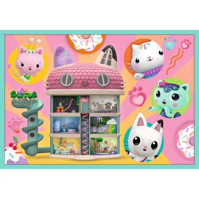 10 Puzzles - Gabby's Dollhouse