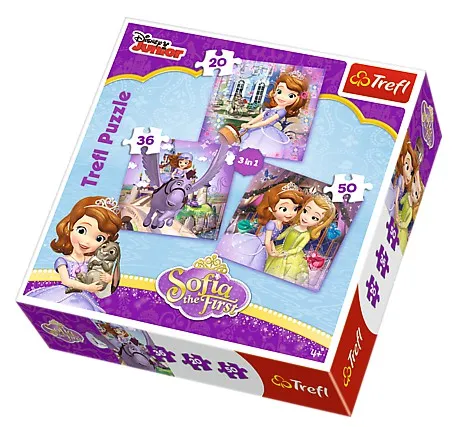 3 Puzzles - Disney Princesse Sofia