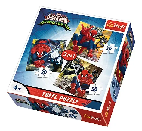 3 Puzzles - Spider-Man