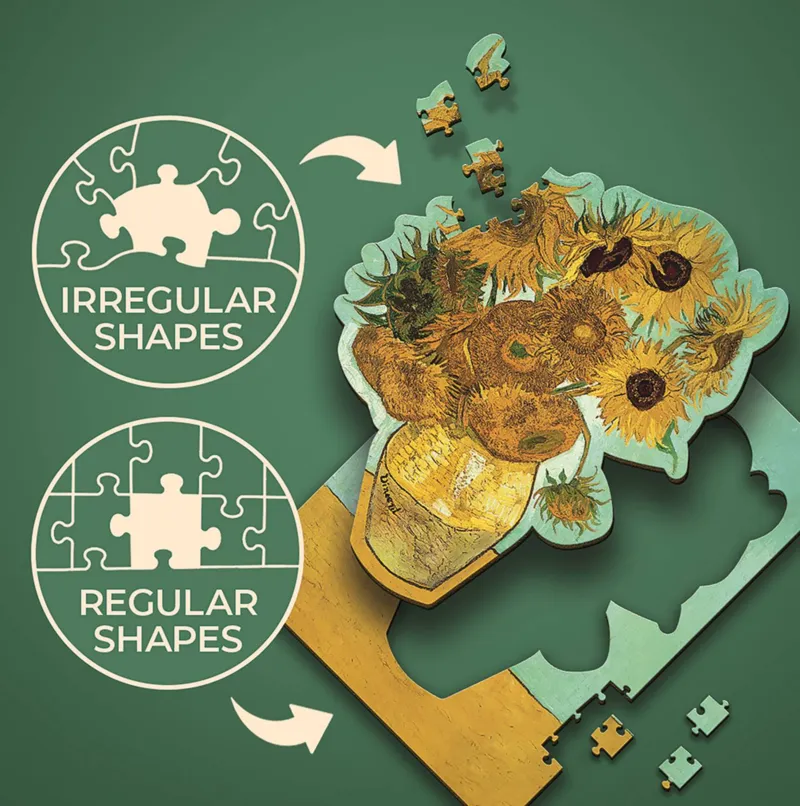 Puzzle en Bois - Vincent Van Gogh