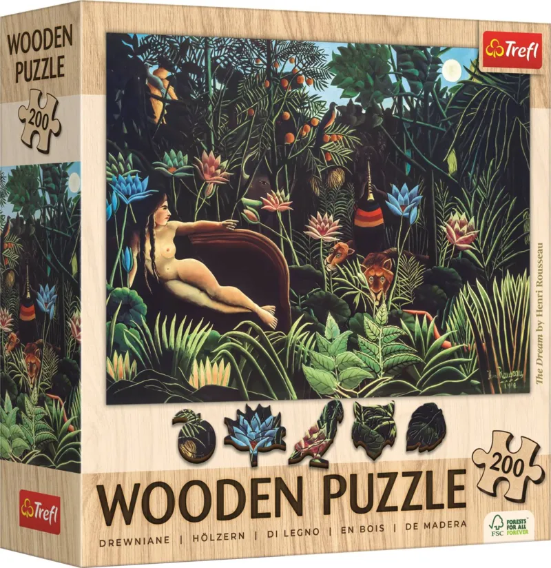 Puzzle en Bois - Henri Rousseau