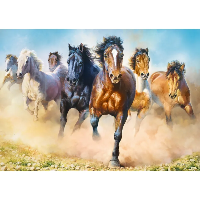 Chevaux au Galop